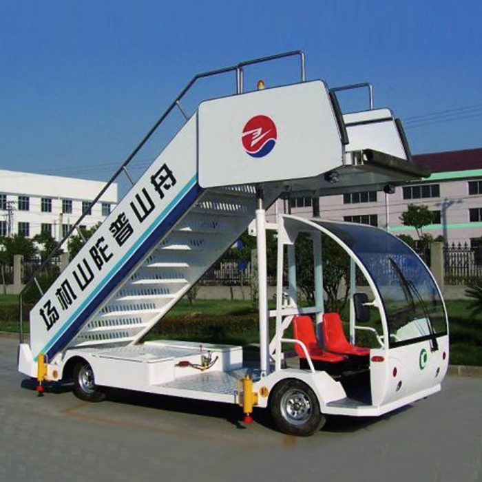 2,4–4,4 m elektrische Passagiertreppe