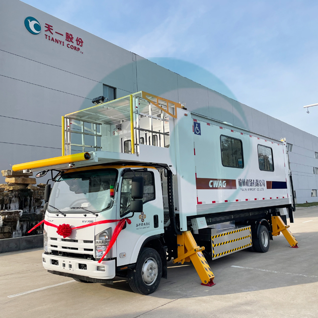 Elektrisk flygplatsambulift