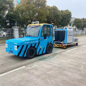 Fahrerloser Gep&auml;cktraktor