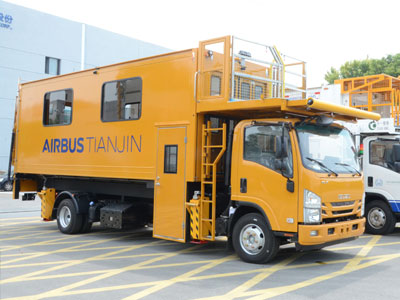 Airport Ambulift Truck (Diesel) arbetsplattform