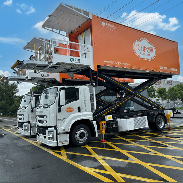 Lennukite toitlustamine Hi-Lift (600p Isuzu)