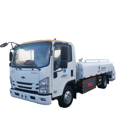 Cami&oacute;n el&eacute;ctrico de servicio de agua potable