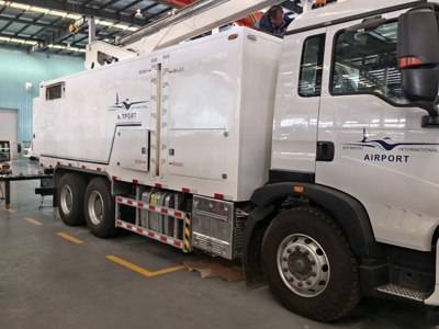 Syst&egrave;me de liquide de d&eacute;givrage pour v&eacute;hicules de d&eacute;givrage d'a&eacute;roport