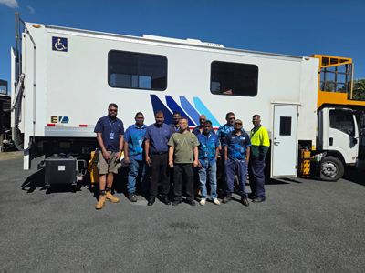 Tianyi GSE s'est rendu &agrave; l'a&eacute;roport de Fidji pour une formation sur site sur les &eacute;quipements Aircraft Ambulift.