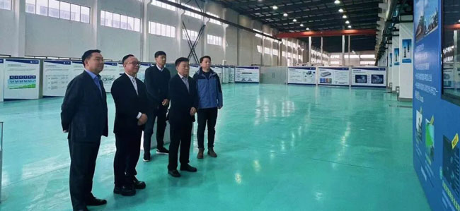 Xu Weiming, burmistrz Szanghaju Huaxin, odwiedził Tianyi Stock w celu przeprowadzenia dochodzenia i dochodzenia