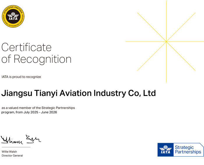 IATA s hrdosťou uzn&aacute;va