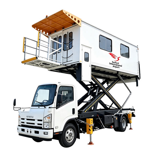 รถพยาบาลสนามบิน (รถกึ่งดีเซล)