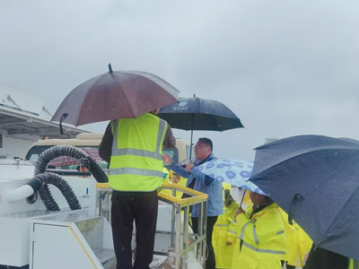 Cuireann Tianyi GSE le Seoladh 'Aerfort Glas' - Cl&aacute;r Doicim&eacute;adaithe ar Sheachadadh Rath&uacute;il Trucail S&eacute;arachais Leictreach JSTY5060GWSE chuig Aerfort Jiaxing Nanhu