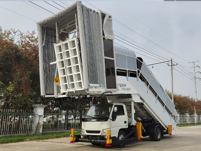 Aircraft Neeg nrog caij Stairs Soft Connection Platform